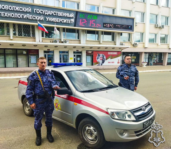 Сотрудники вневедомстенной охраны почтили память павших в годы Великой Отечественной войны в Марий Эл