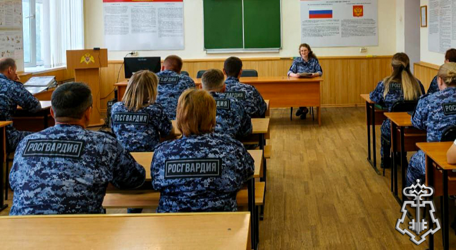 В Марий Эл прошел Единый день правовых знаний для сотрудников вневедомственной охраны Росгвардии