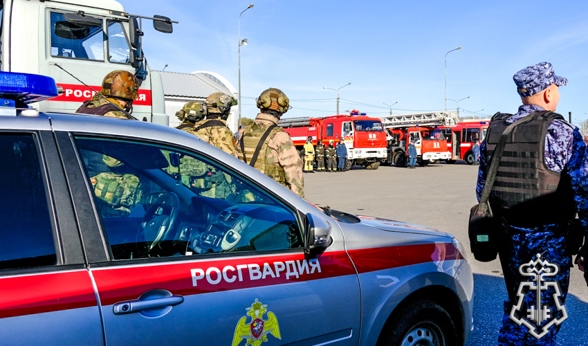 Силы Росгвардии в Марий Эл приняли участие в масштабных командно-штабных учениях