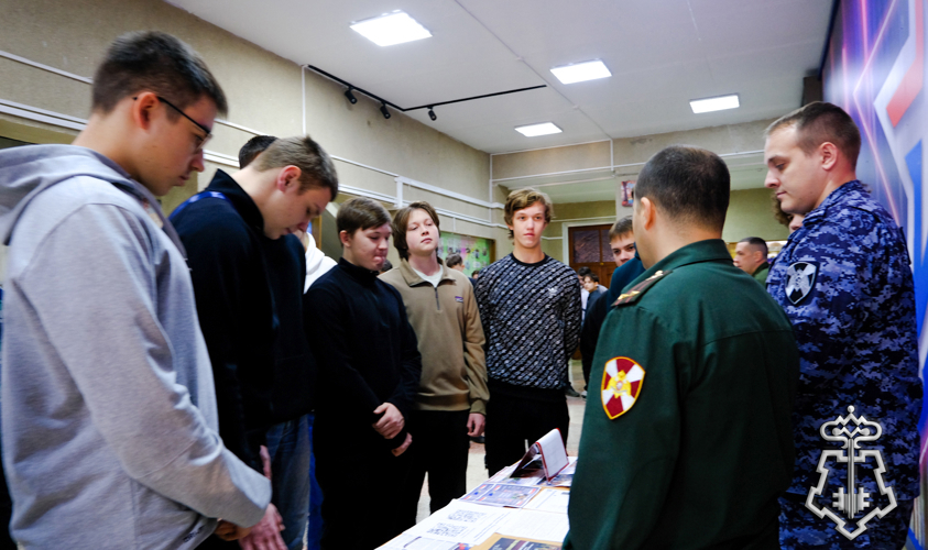 Представители Росгвардии приняли участие в профориентационном мероприятии в Йошкар-Оле