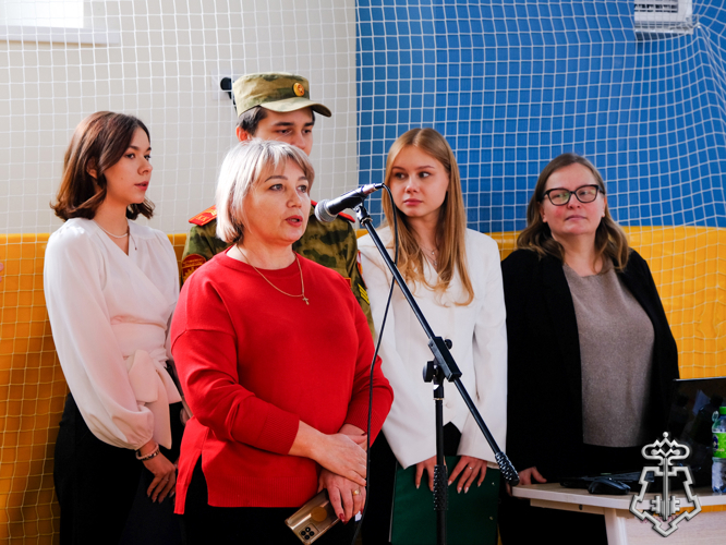 В Йошкар-Оле прошла торжественная церемония посвящения подшефных школьников в кадеты Росгвардии