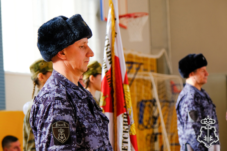 В Йошкар-Оле прошла торжественная церемония посвящения подшефных школьников в кадеты Росгвардии