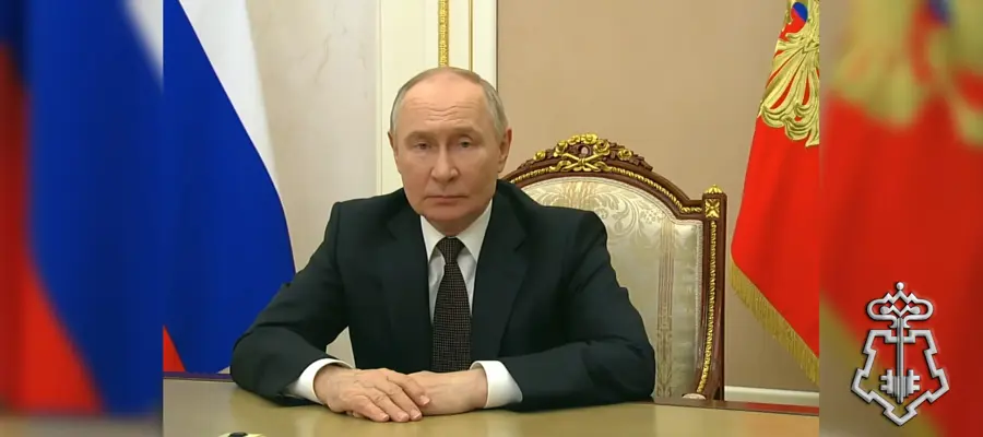 Президент России Владимир Путин поздравил росгвардейцев с Днём войск национальной гвардии (видео)