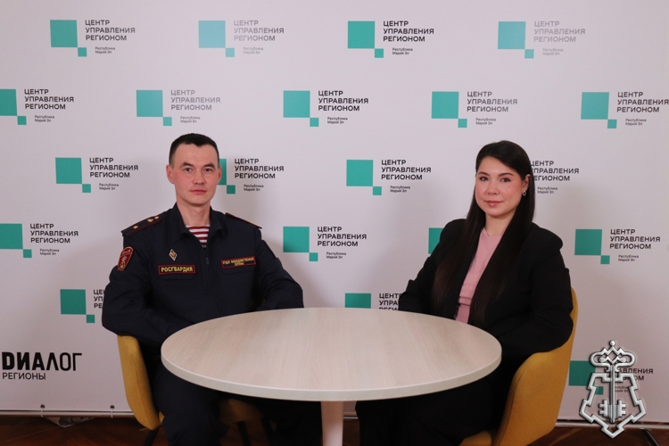 В ЦУР Марий Эл обсудили вопросы безопасности имущества граждан в преддверии отпускного сезона с представителем  вневедомственной охраны Росгвардии