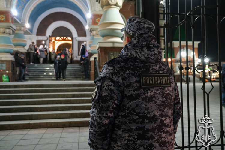 В Марий Эл росгвардейцы обеспечили правопорядок в период пасхальных торжеств