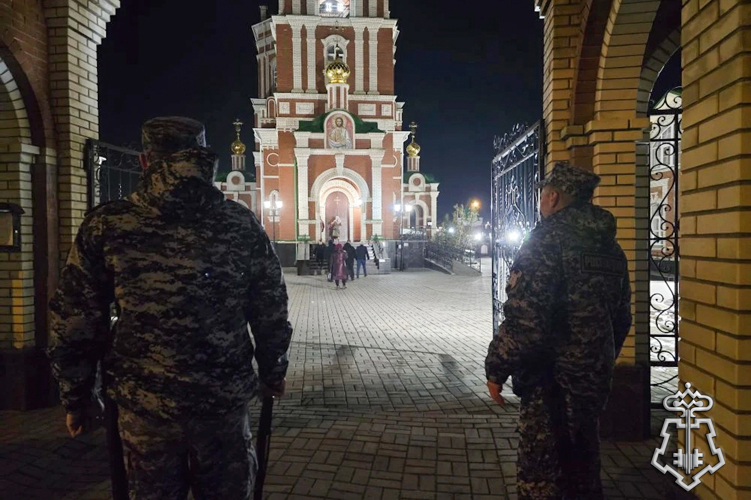 В Марий Эл росгвардейцы обеспечили правопорядок в период пасхальных торжеств