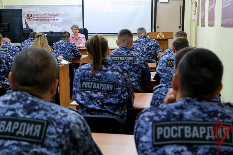 Во вневедомственной охране Росгвардии по Республике Марий Эл прошли профилактические лекции по противодействию наркомании