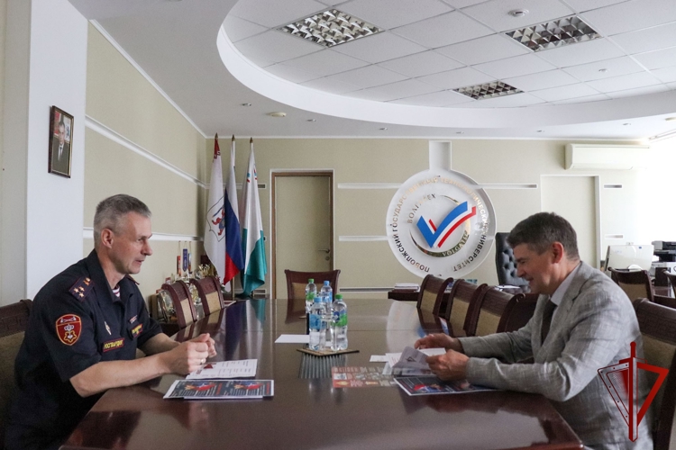 В Волгатехе обсудили новые механизмы кадрового взаимодействия с  вневедомственной охраной Управления Росгвардии по Республике Марий Эл