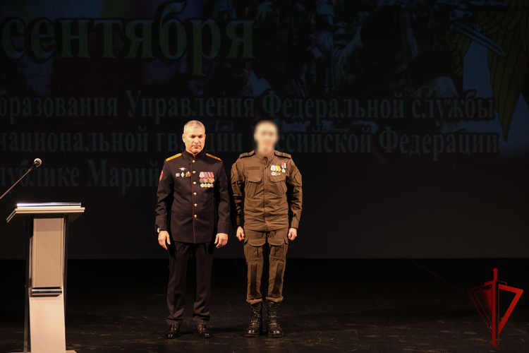 В Йошкар-Оле состоялось торжественное мероприятие, посвящённое 10-летию Управления Росгвардии по Республике Марий Эл 
